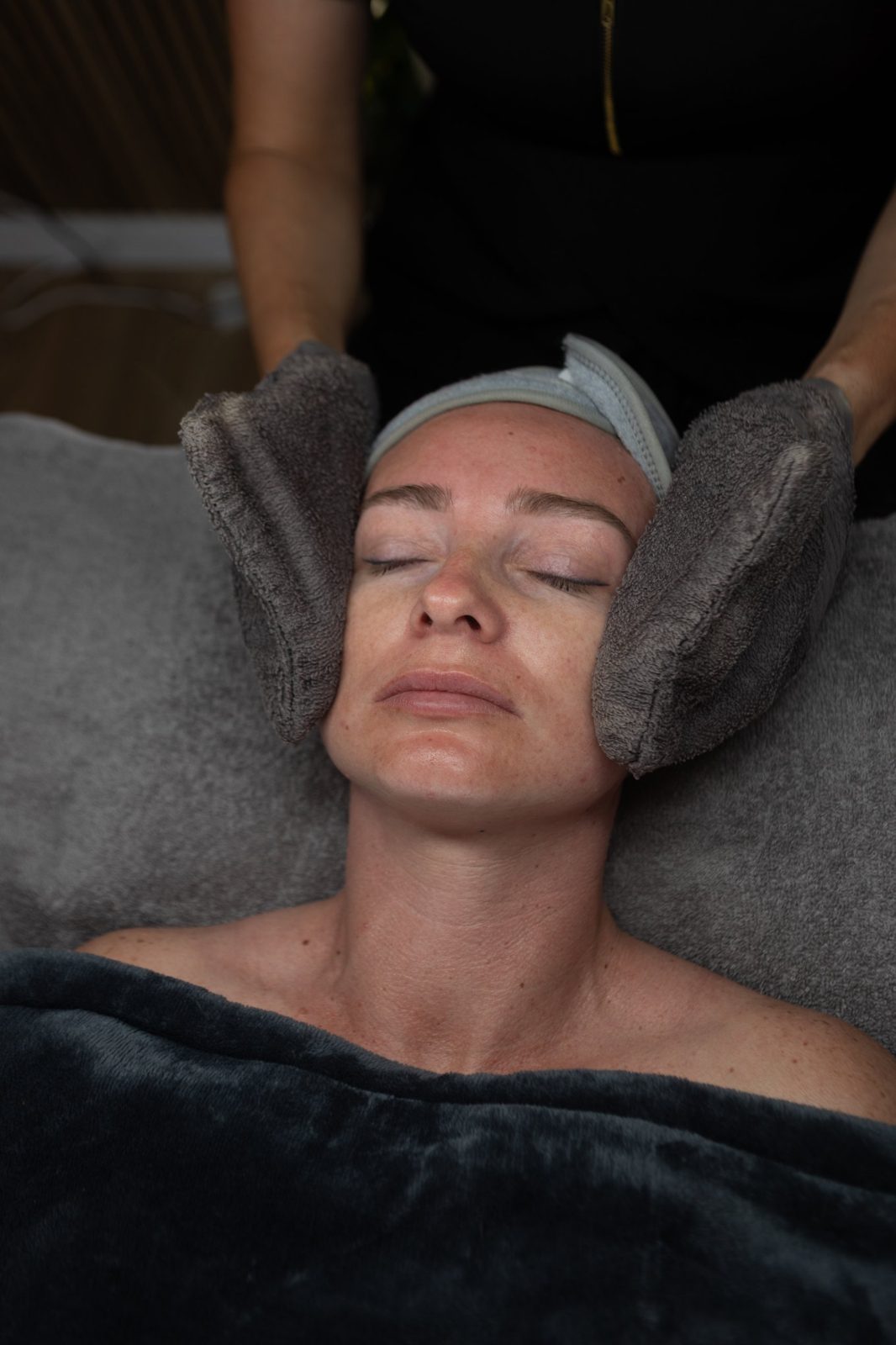 Facial treatment at The Beauty Cabin